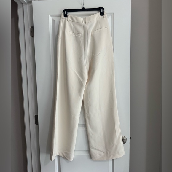 Showpo Bonnie High Waisted Tailored Wide Leg Pant in Stone - Picture 2 of 6